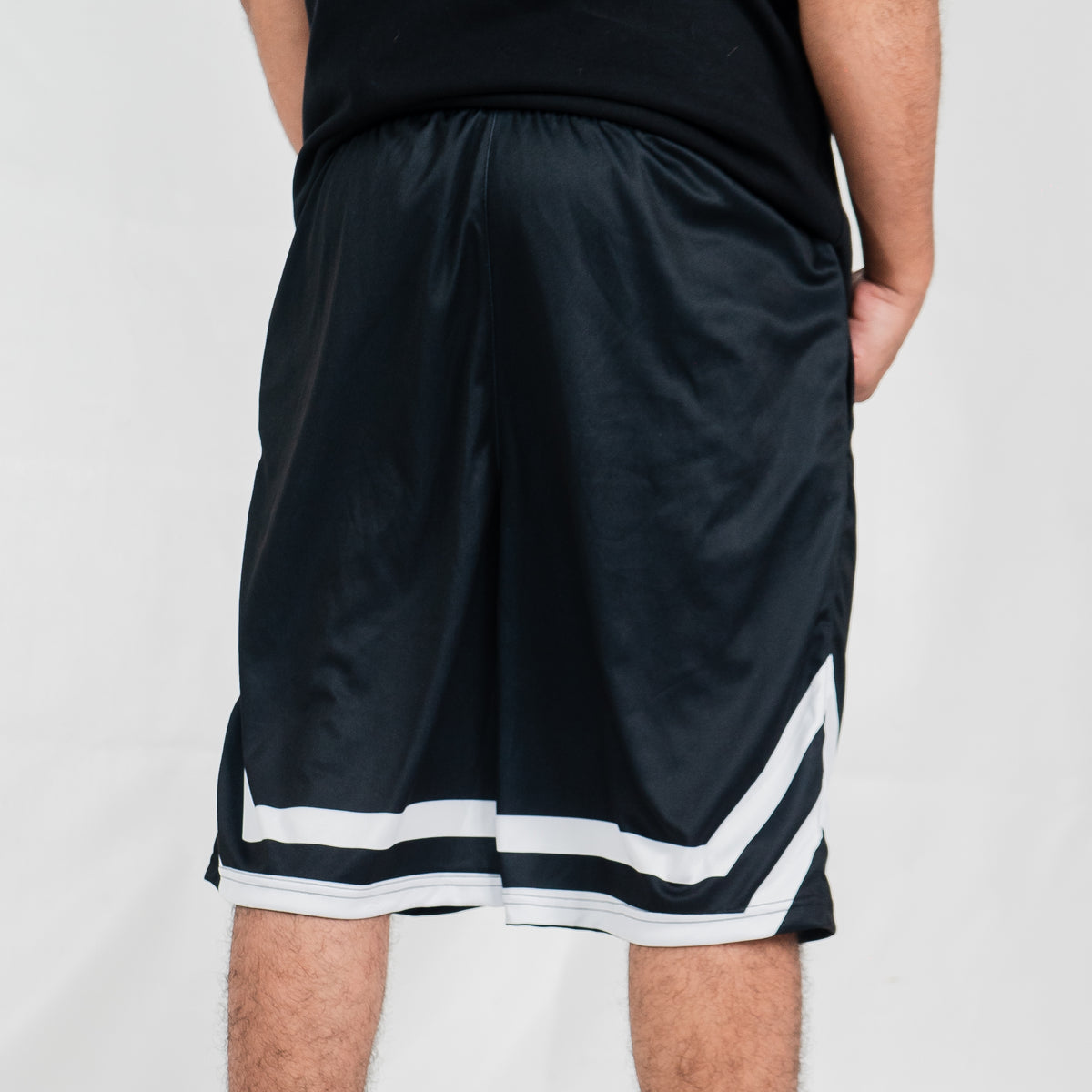 Short Classic Los Ángeles blanco y negro
